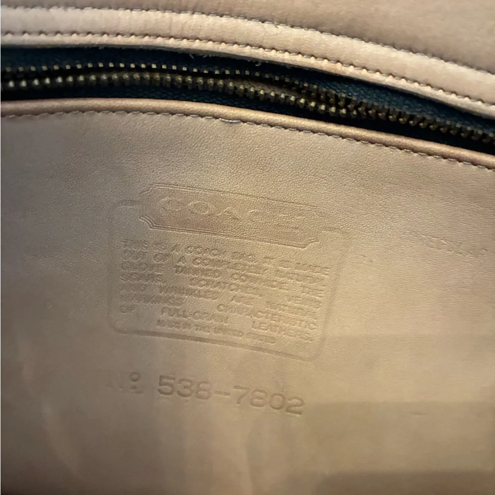 1980's Coach Town crossbody Leather purse
Marked Irregular - Picture 5 of 15